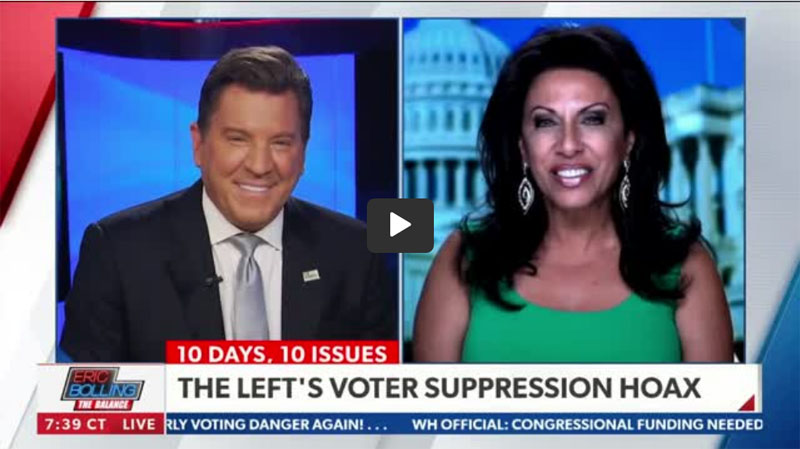 "The left will never admit they were wrong!" Brigitte Gabriel Destroys Left's Voter Suppression Lies