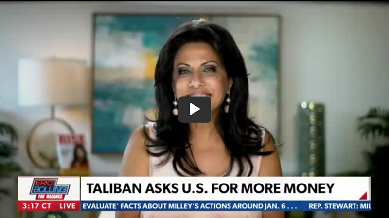 "We should not give them a dime," Brigitte Gabriel SLAMS Biden for Taliban Negotiations