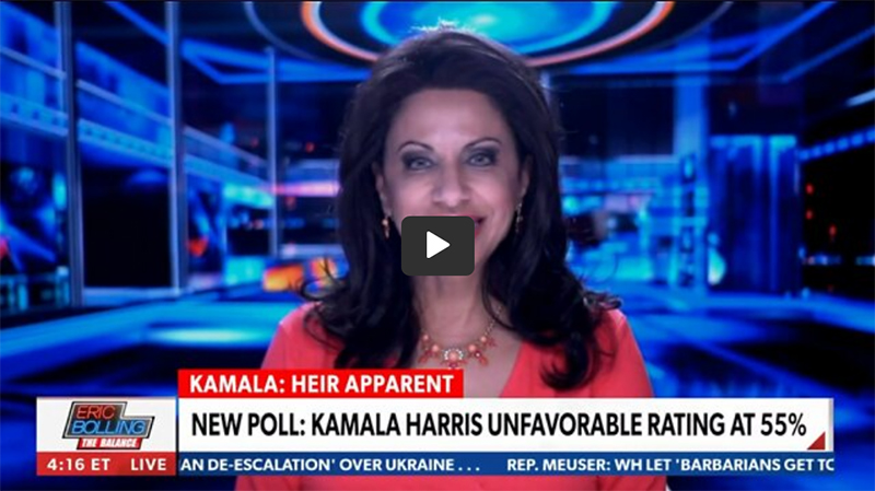 Brigitte Gabriel Tears Into VP Kamala Harris And Her Failing Record