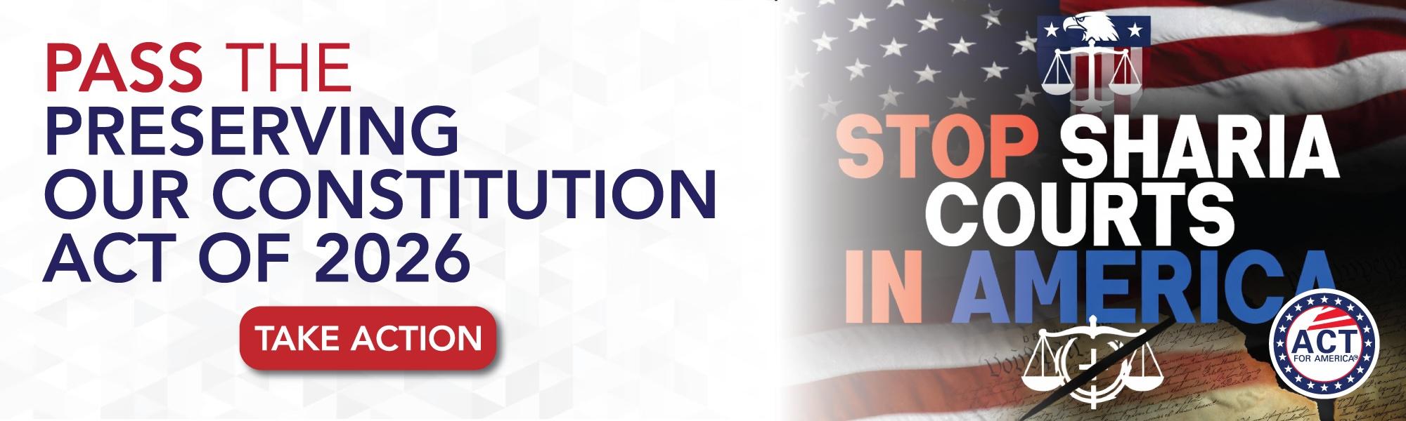 Stop Sharia Courts in America