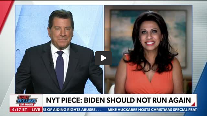 Brigitte Gabriel MOCKS Puppet Joe Biden For Even Considering a 2024 Run