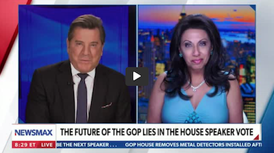 Brigitte Gabriel calls on Kevin McCarthy to step aside for a NEW name!