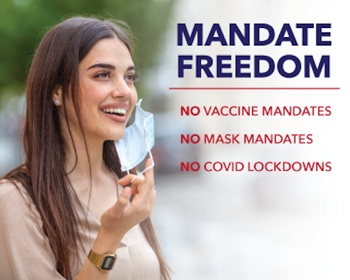 Support Freedom from Mandates Act! Stop Biden's Vaccine Mandate. Support Freedom from Mandates Act! Stop Biden's Vaccine Mandate.