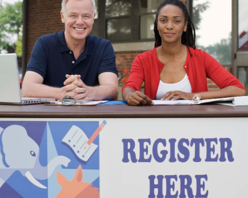Conduct a Voter Registration