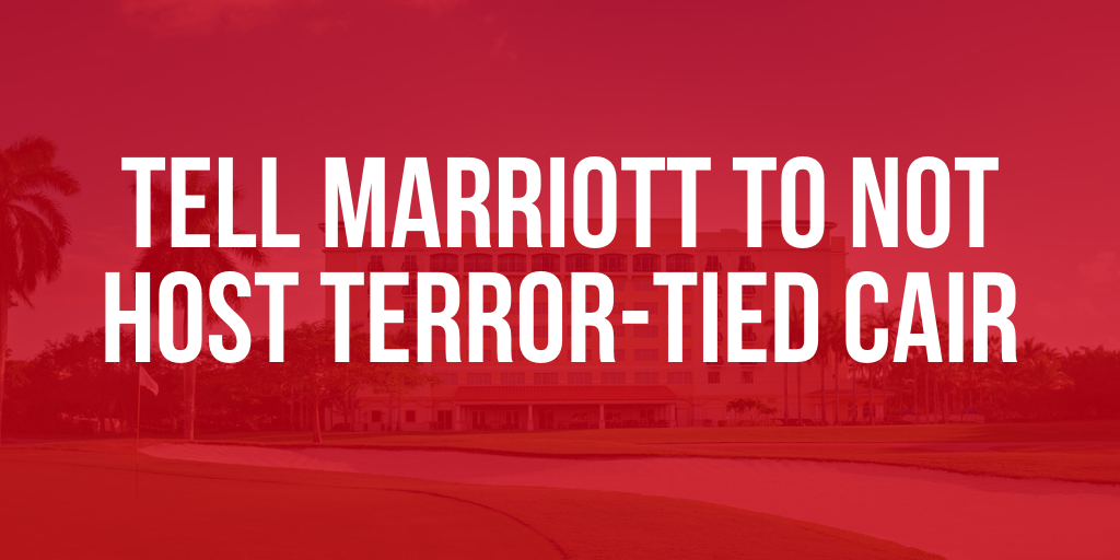 Tell Marriott To Cancel CAIR