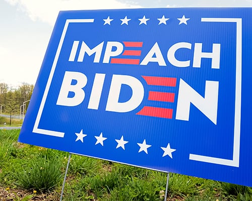 Impeach Biden! Impeach Biden!